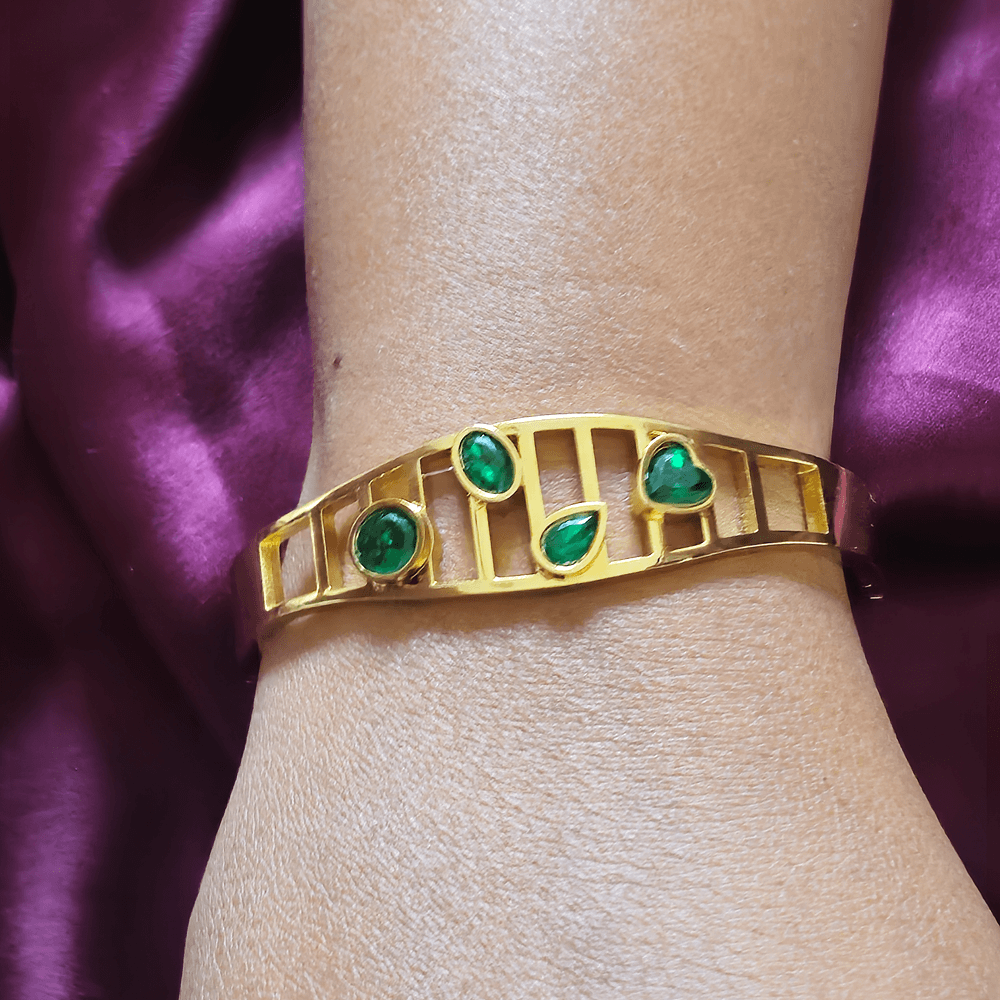 royal-green-stone-bracelet
