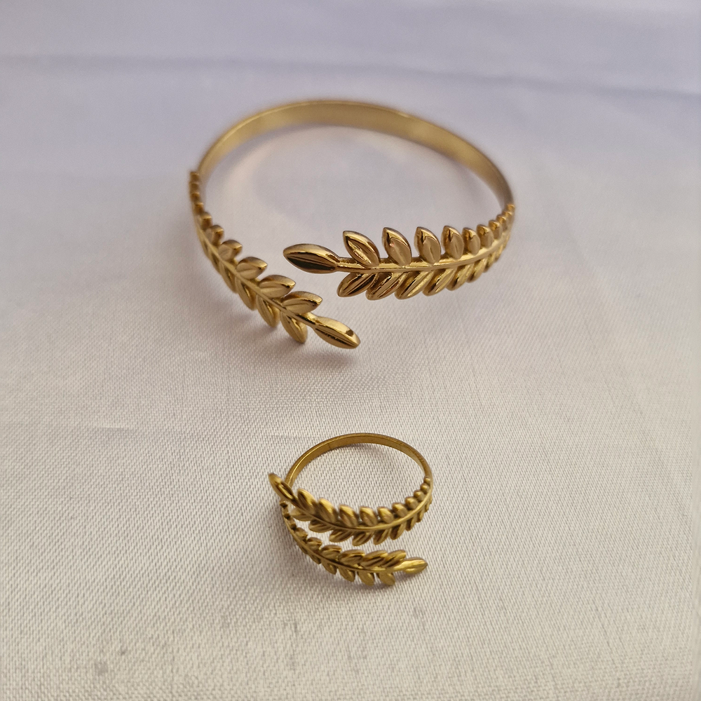 high-leaves-arm-cuff-and-ring-set